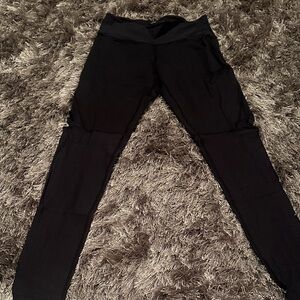 Black Leggings track, and bliss size medium